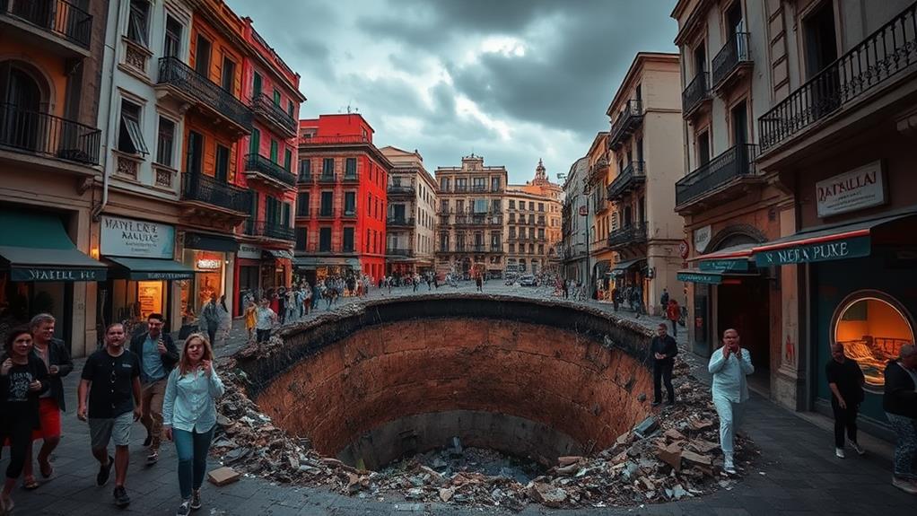 voragine di napoli sorprendente